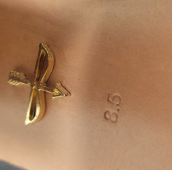 POUR LA VICTOIRE BLACK SLINGBACKS Sz 8.5 - Picture 10 of 12